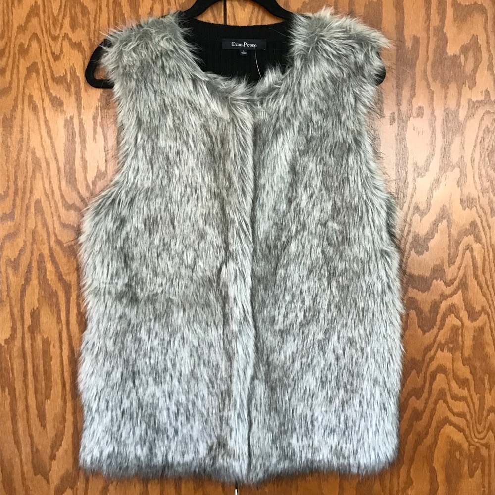 Furry Sweater Vest